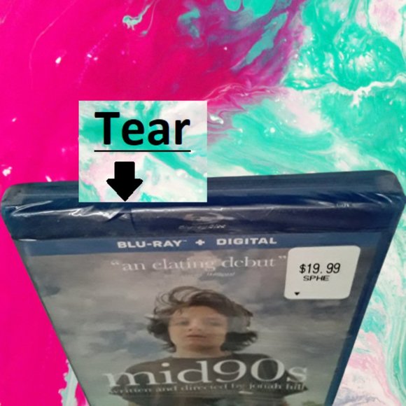 Mid90S Blu-ray + Digital Sealed (Tear in plastic Pictured) NWT - Picture 3 of 9